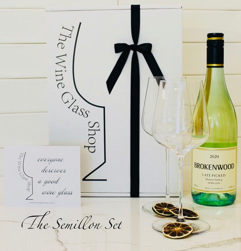 White wine Glass and Semillon Gift Set