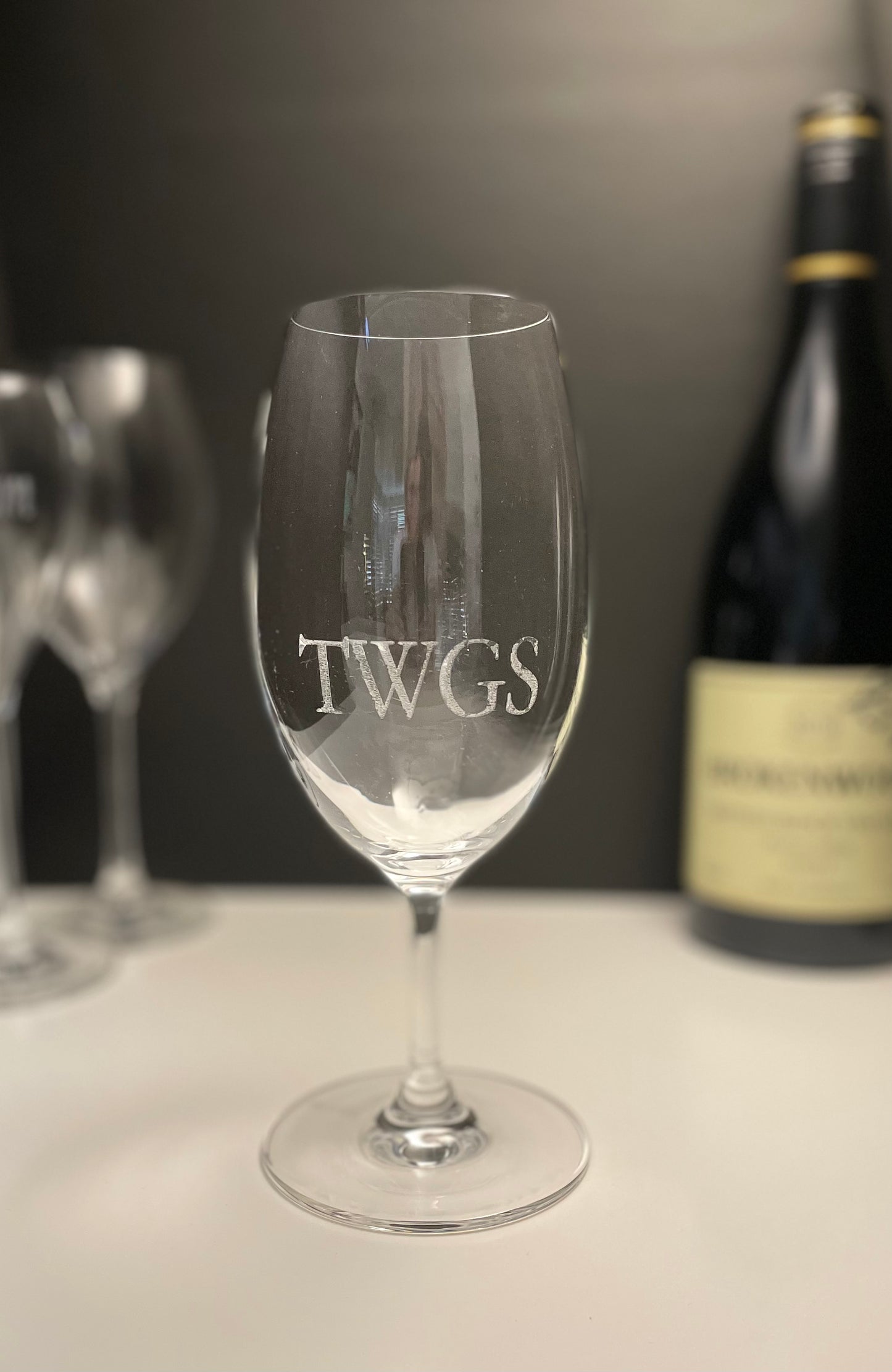 Custom Glass Engraving from The Wine Glass Shop