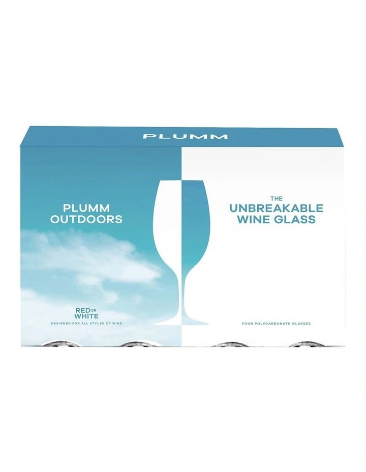 Unbreakable Red or White Wine Glasses for the Outdoors or any occasion